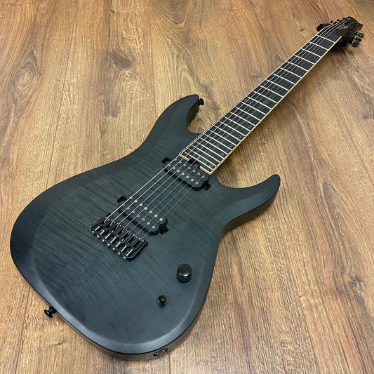 Pre-Owned Schecter KM7 MKII Keith Merrow Signature 7 String - See-Thru Black Pearl