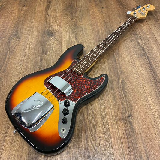 Pre-Owned Fender Mexican Standard Jazz Bass - Brown Sunburst - 2003