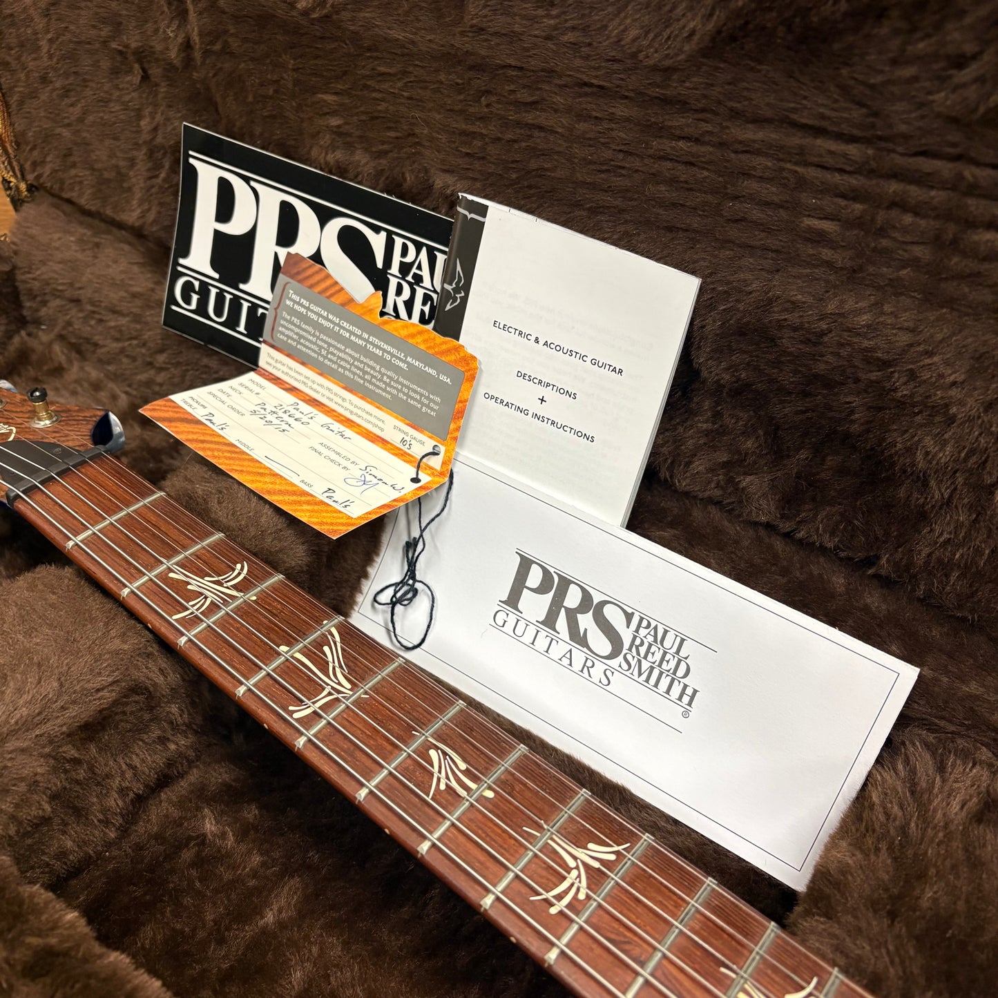 Pre-Owned PRS USA Paul's Guitar Tremolo - Transparent Blue - 2015