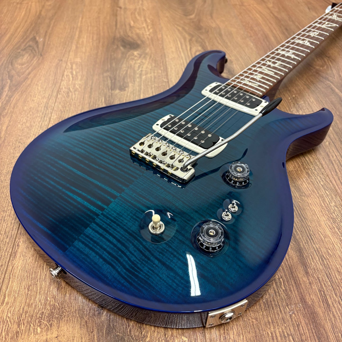 Pre-Owned PRS USA Paul's Guitar Tremolo - Transparent Blue - 2015