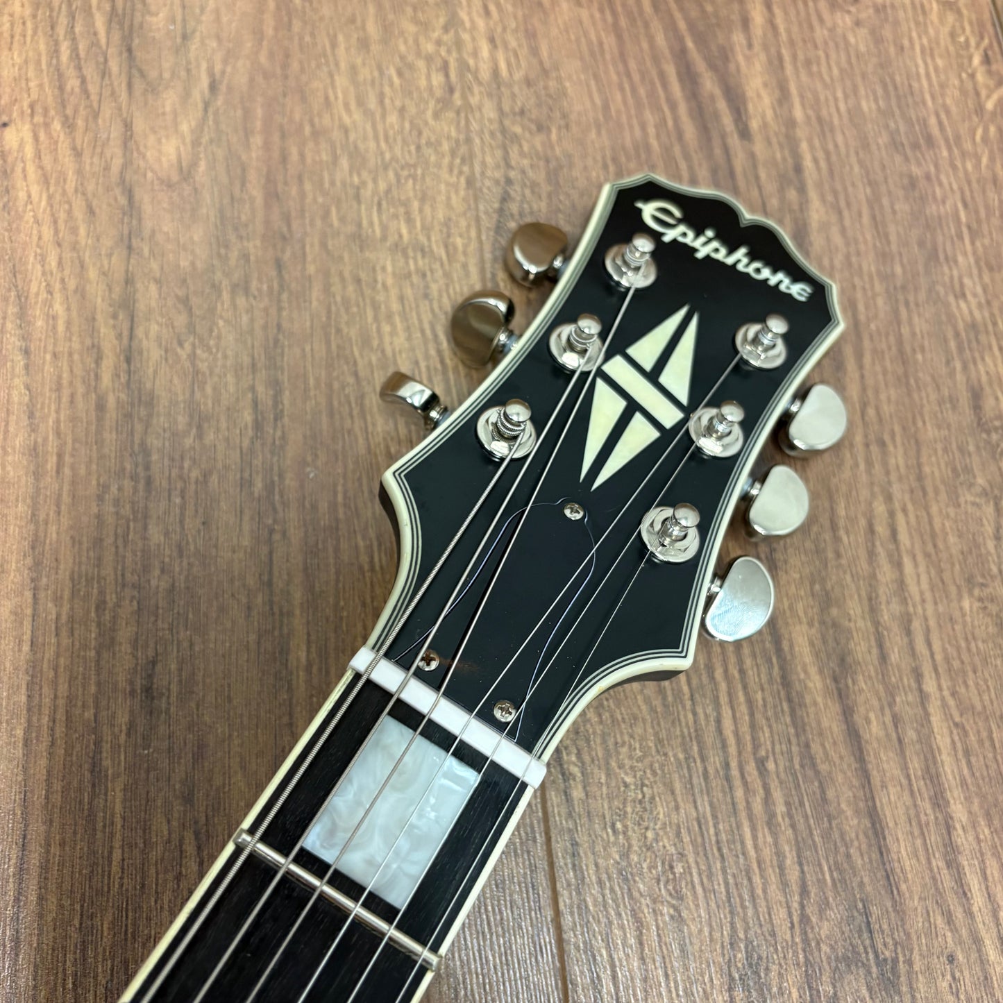 Pre-Owned Epiphone Jared James Nichols Old Glory Les Paul Custom - Black