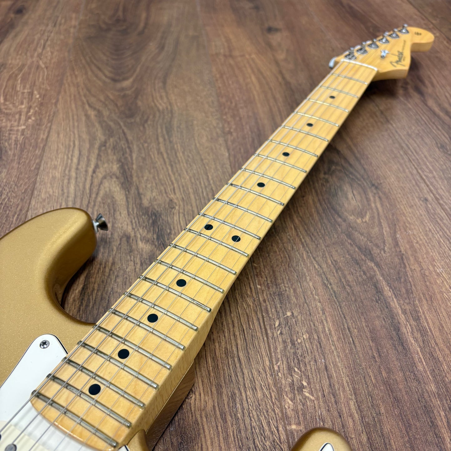 Pre-Owned Fender Limited Edition American Standard Stratocaster - Mystic Aztec Gold - 2014