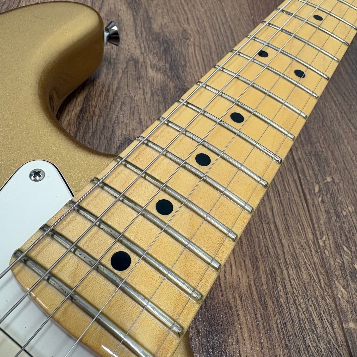 Pre-Owned Fender Limited Edition American Standard Stratocaster - Mystic Aztec Gold - 2014