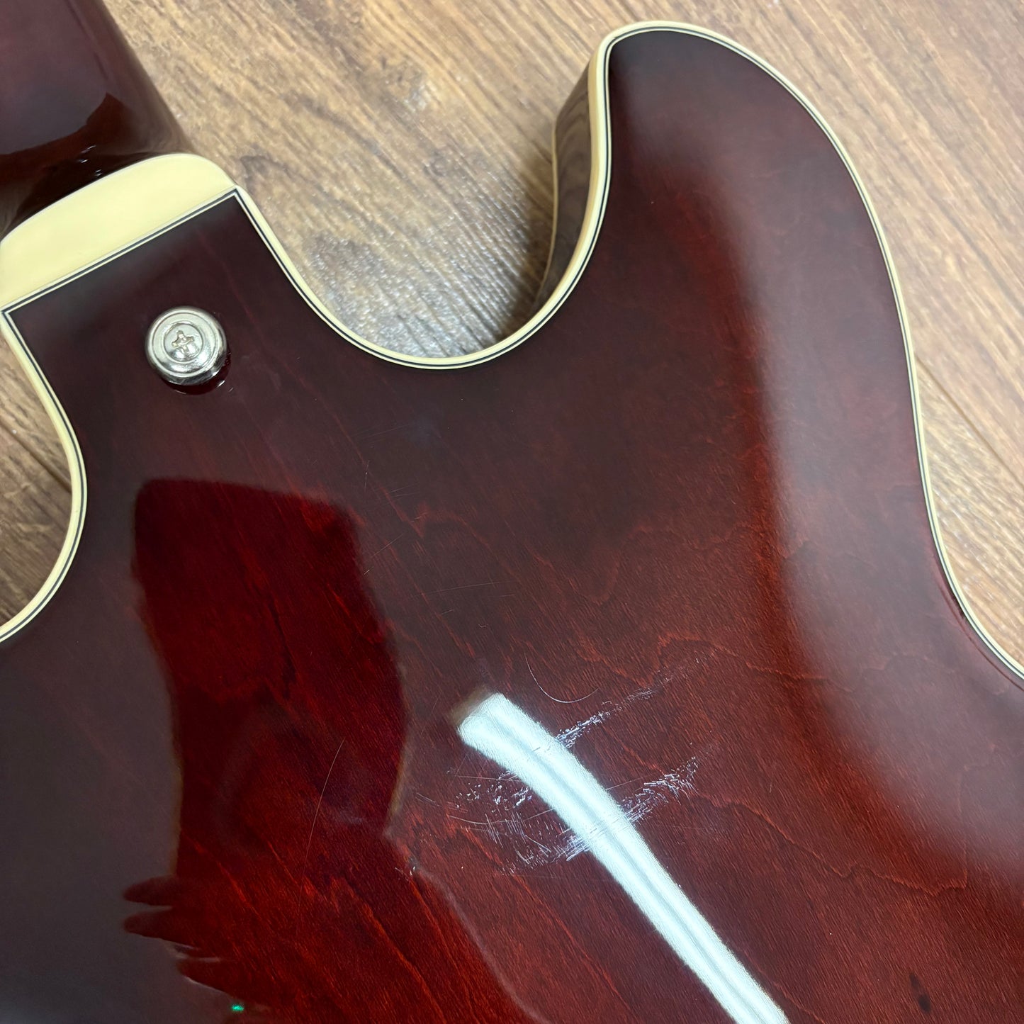 Pre-Owned Ibanez AS73FM Artcore - Azure Blue Gradation