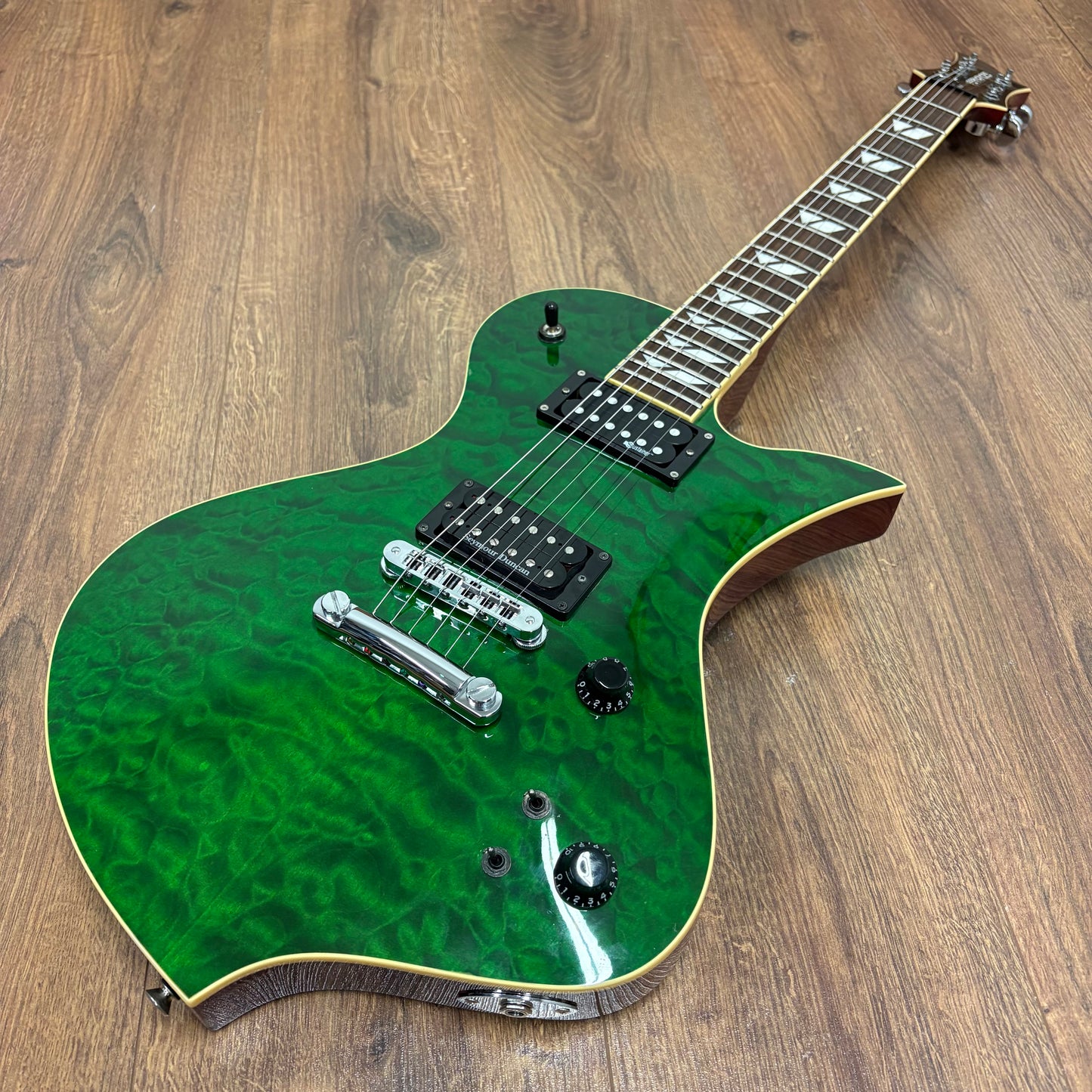 Pre-Owned Fernandes Ravelle Elite - Emerald Green Quilted Maple