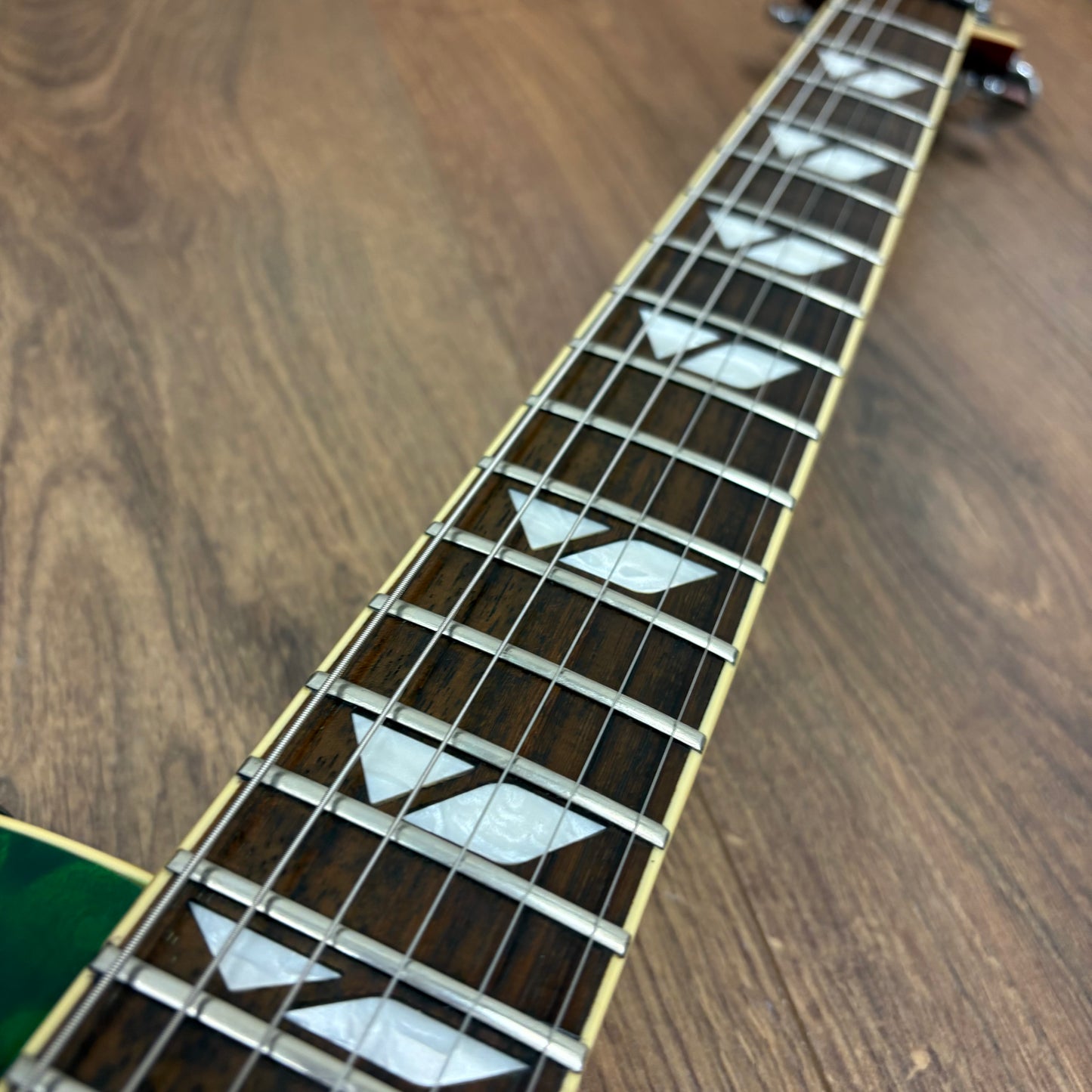 Pre-Owned Fernandes Ravelle Elite - Emerald Green Quilted Maple