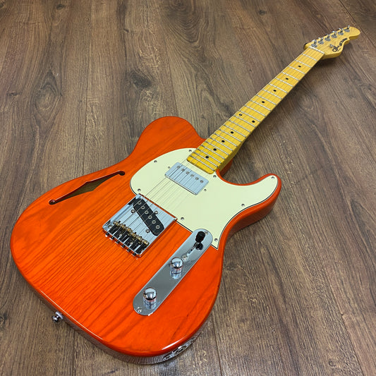 Pre-Owned G&L Tribute ASAT Classic Bluesboy - Clear Orange