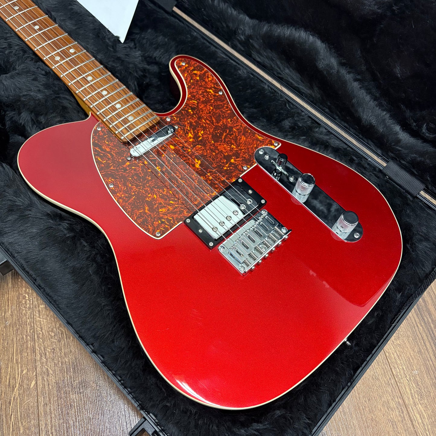 Pre-Owned Fender American Deluxe Telecaster *Modified* - Candy Apple Red - 2014