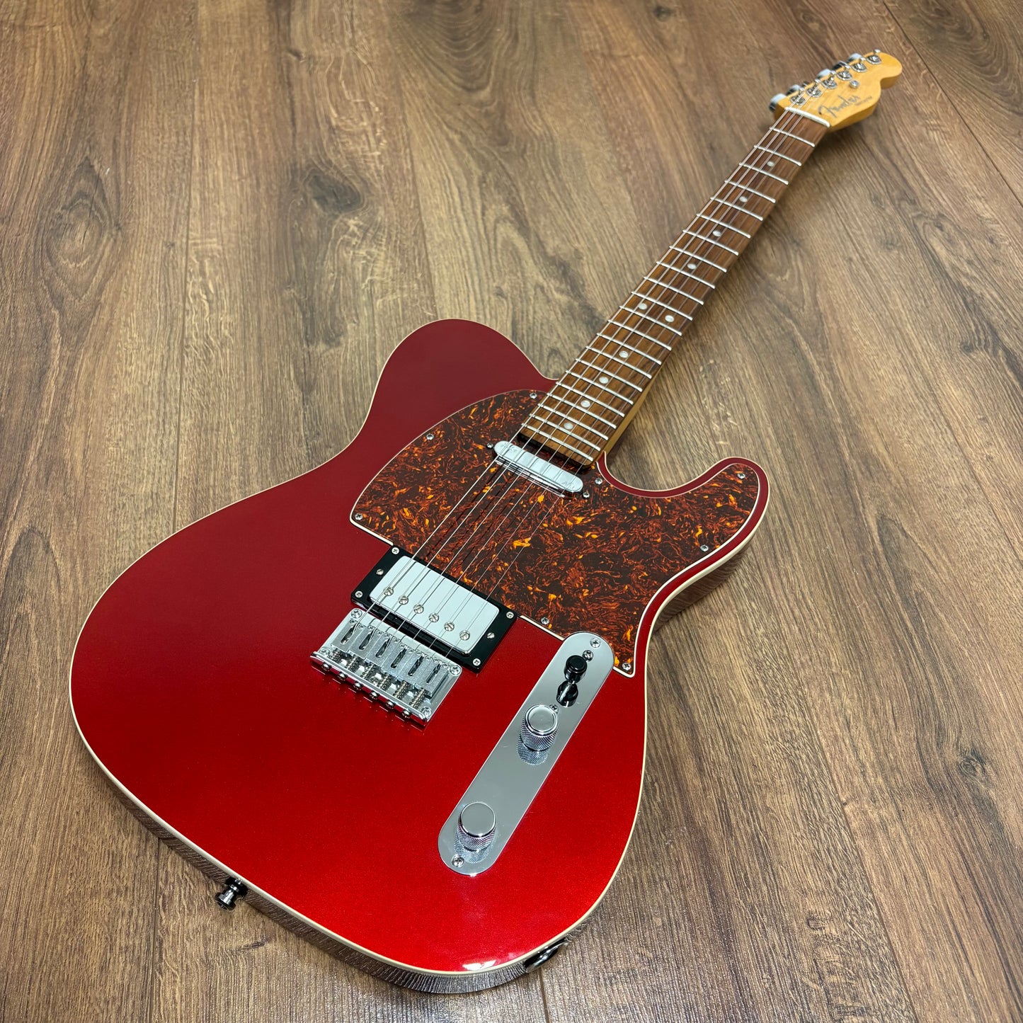 Pre-Owned Fender American Deluxe Telecaster *Modified* - Candy Apple Red - 2014