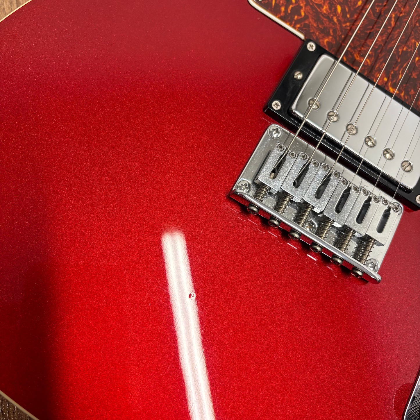 Pre-Owned Fender American Deluxe Telecaster *Modified* - Candy Apple Red - 2014