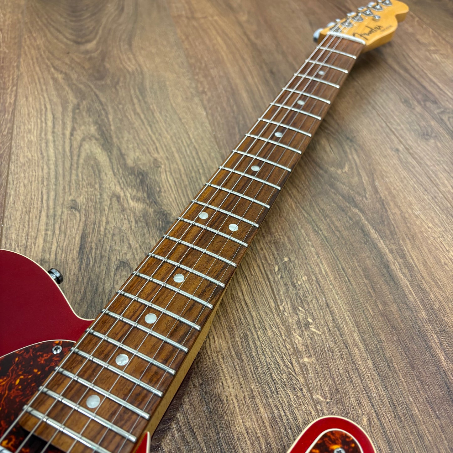 Pre-Owned Fender American Deluxe Telecaster *Modified* - Candy Apple Red - 2014