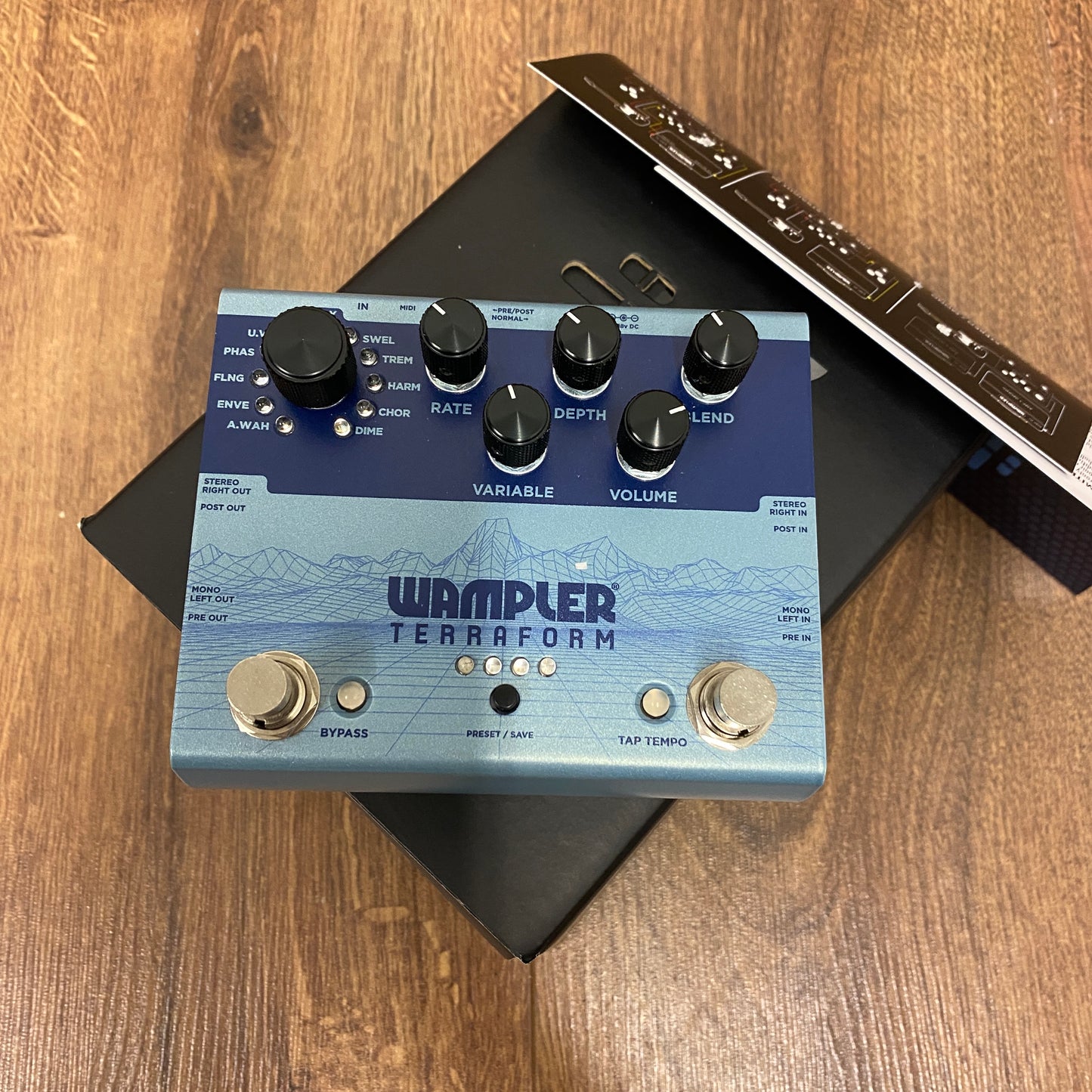 Pre-Owned Wampler Terraform Modulation Multi-effect Pedal