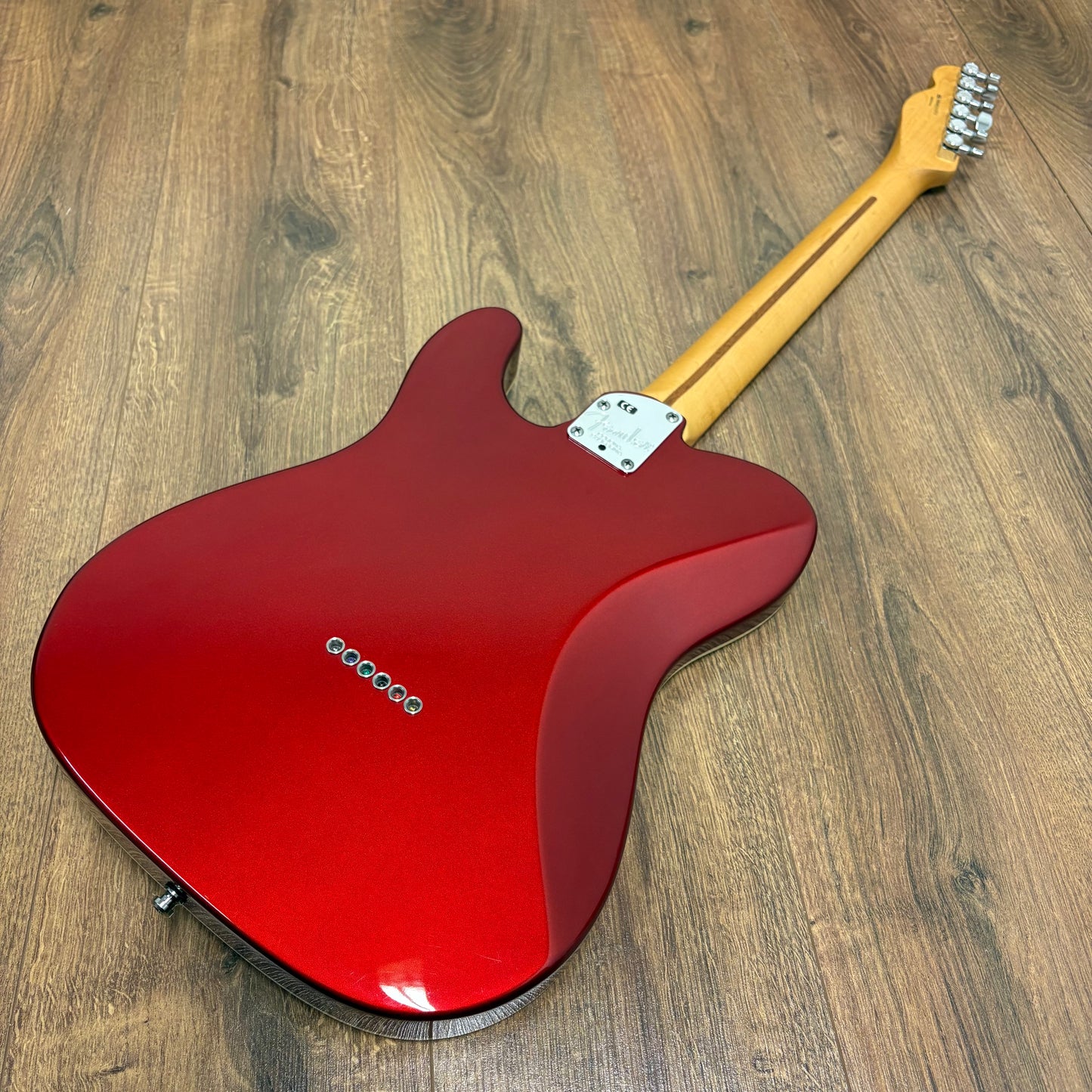 Pre-Owned Fender American Deluxe Telecaster *Modified* - Candy Apple Red - 2014