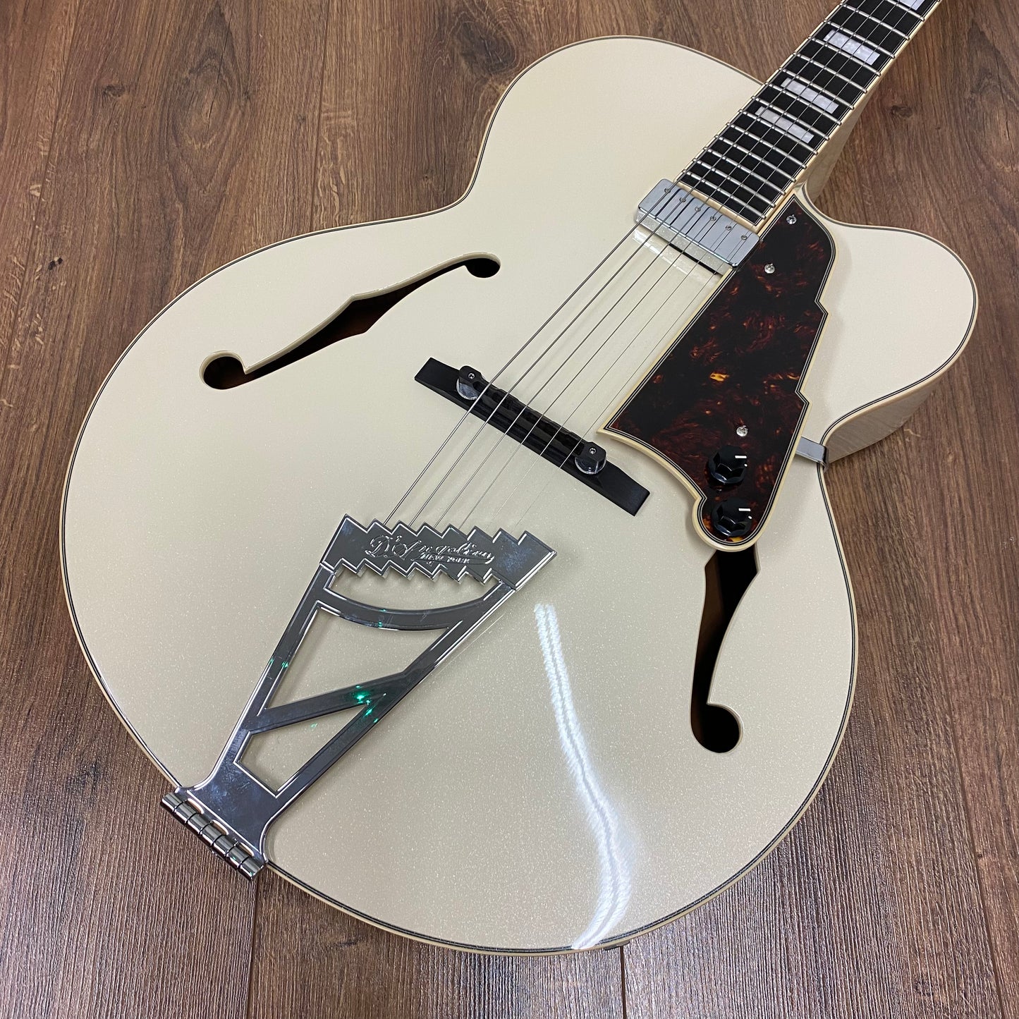 Pre-Owned D'Angelico Premier EXL-1 Archtop - Champagne