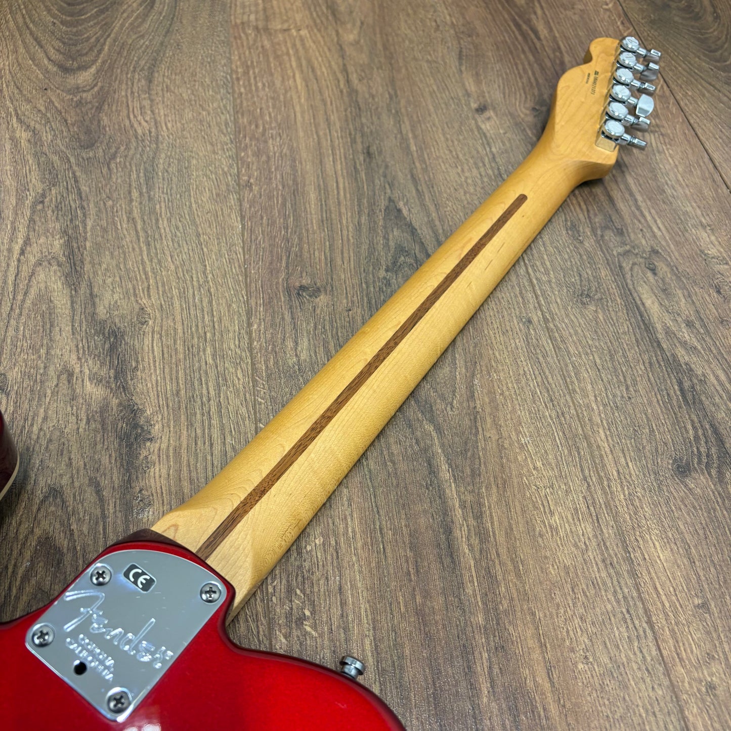 Pre-Owned Fender American Deluxe Telecaster *Modified* - Candy Apple Red - 2014
