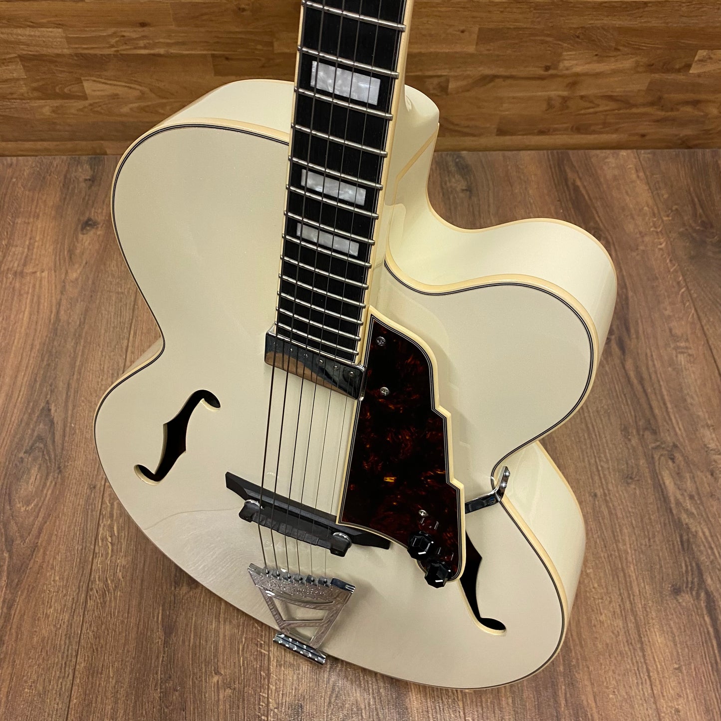 Pre-Owned D'Angelico Premier EXL-1 Archtop - Champagne