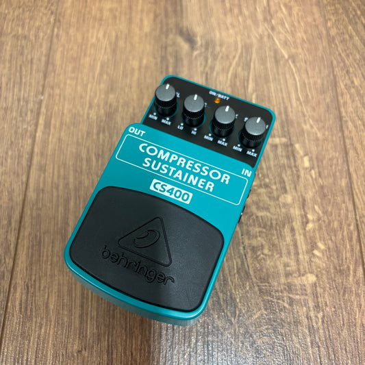 Pre-Owned Behringer CS400 Compressor Sustainer Pedal