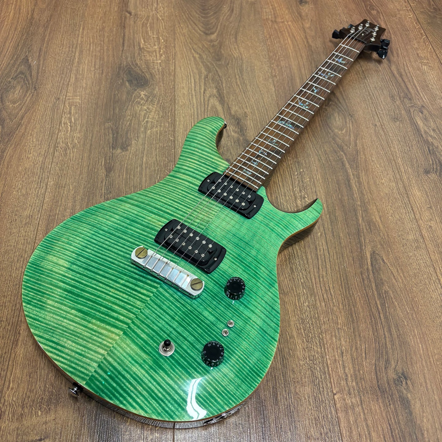 Pre-Owned PRS SE Paul's Guitar - Aqua