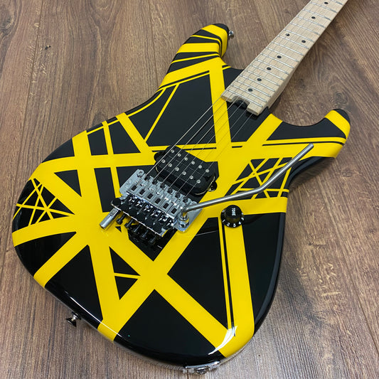 Pre-Owned EVH Striped Series - Black with Yellow Stripes