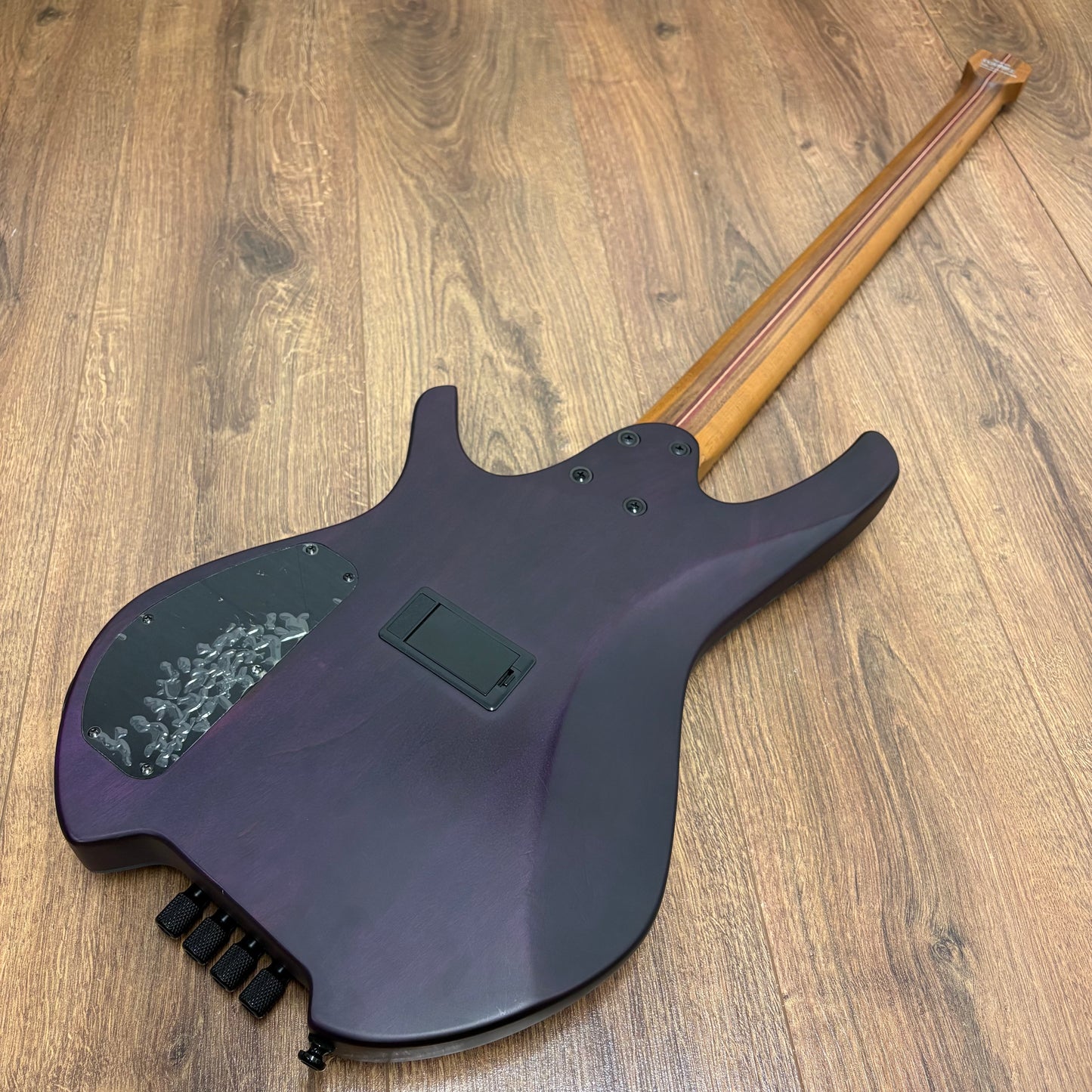 Pre-Owned Cort Space 4 Headless Bass - Star Dust Green