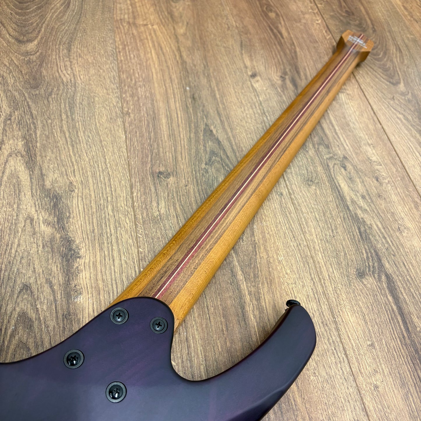 Pre-Owned Cort Space 4 Headless Bass - Star Dust Green