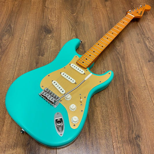 Pre-Owned Squier 40th Anniversary Stratocaster - Satin Sea Foam Green