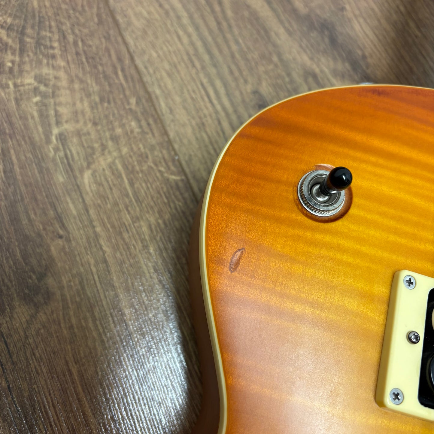 Pre-Owned ESP LTD EC-1000T FM w/ Fishman Fluence Pickups - Honey Burst Satin