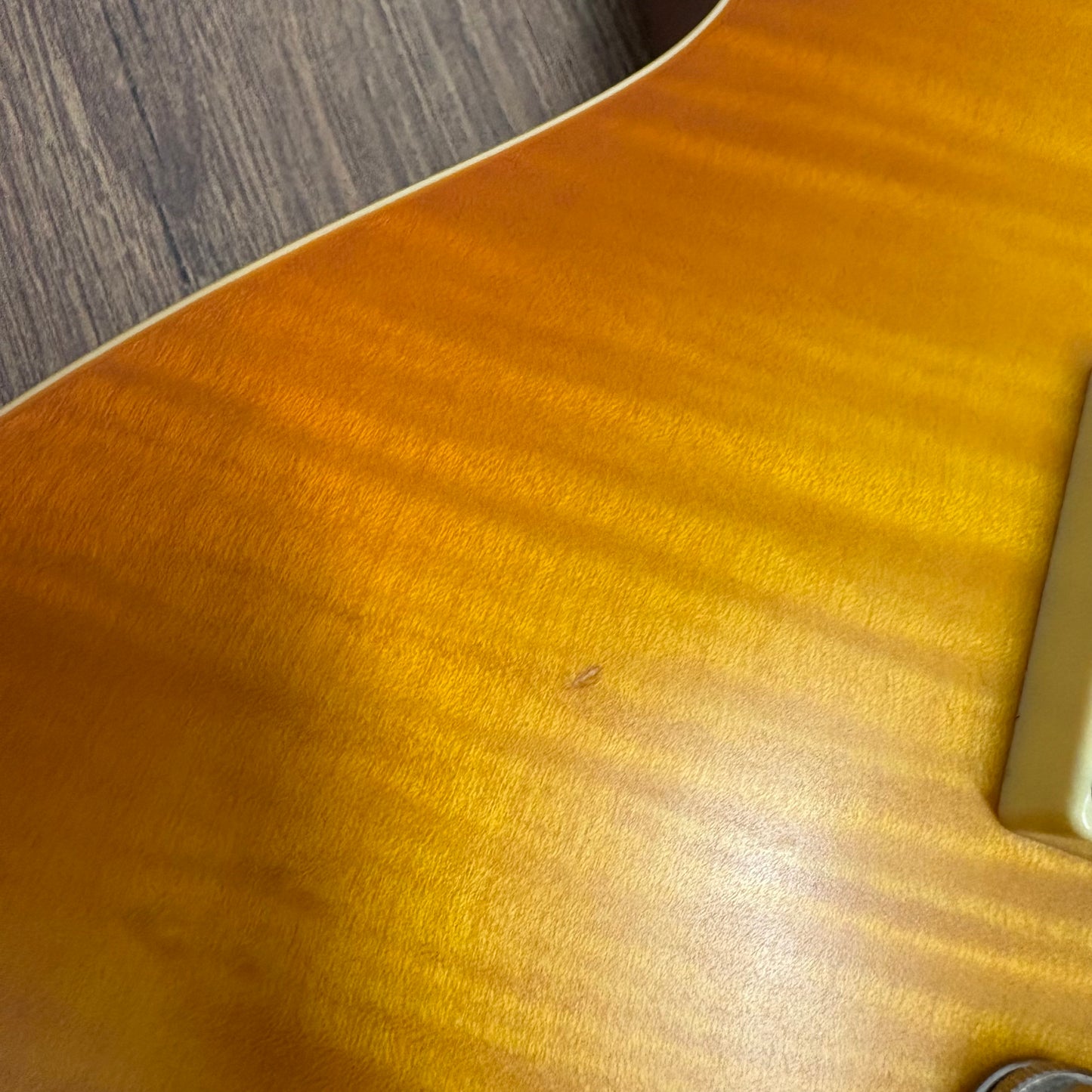 Pre-Owned ESP LTD EC-1000T FM w/ Fishman Fluence Pickups - Honey Burst Satin