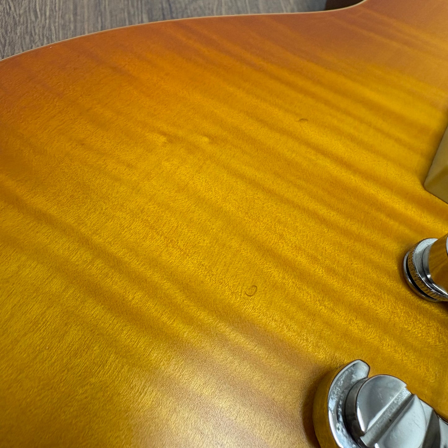 Pre-Owned ESP LTD EC-1000T FM w/ Fishman Fluence Pickups - Honey Burst Satin