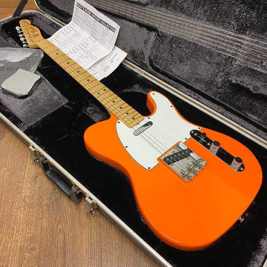 Pre-Owned Fender International Series Telecaster - Capri Orange - 1978/1981
