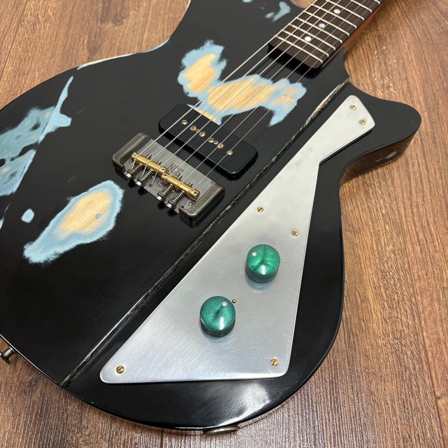 *NEW* NCG Bayou – Black Over Pelham Blue Heavy Relic