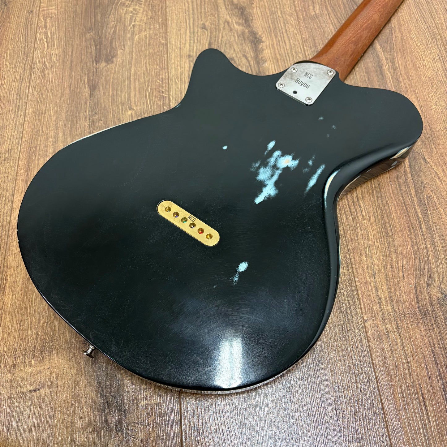 *NEW* NCG Bayou – Black Over Pelham Blue Heavy Relic