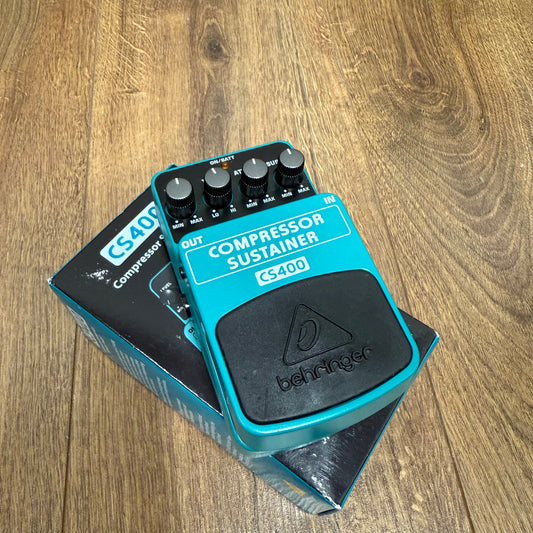 Pre-Owned Behringer CS400 Compressor Sustainer Pedal