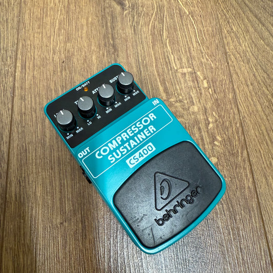Pre-Owned Behringer CS400 Compressor Sustainer Pedal