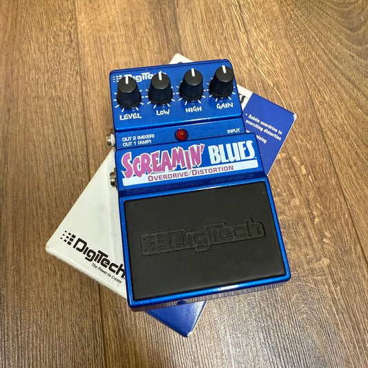 Pre-Owned DigiTech Screamin’ Blues Overdrive/Distortion Pedal
