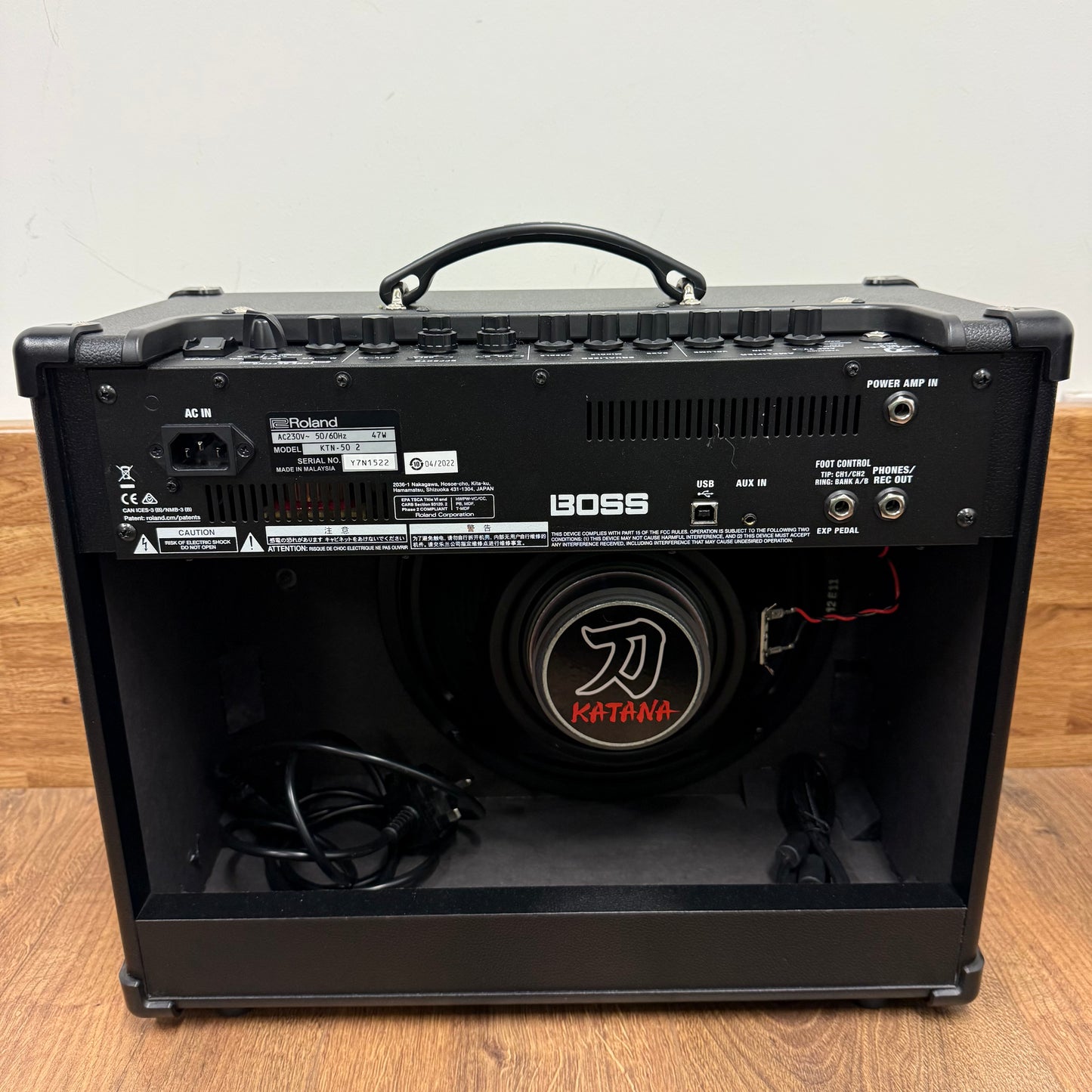 Pre-Owned Boss Katana 50 MkII 50w Combo Amp w/ Airstep Kat Controller