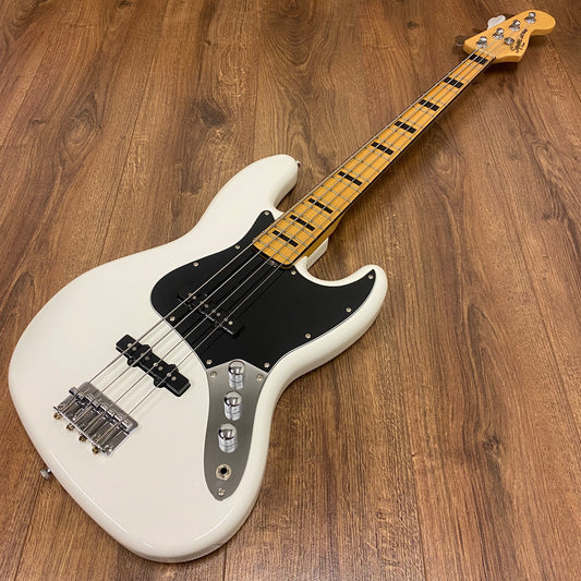 Pre-Owned Squier Vintage Modified Jazz Bass - Olympic White - 2017