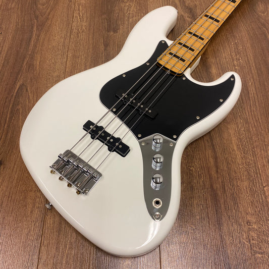 Pre-Owned Squier Vintage Modified Jazz Bass - Olympic White - 2017
