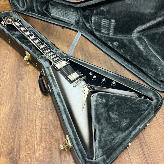 Pre-Owned Epiphone Brent Hinds Signature Flying V Custom - Silverburst