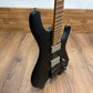 Pre-Owned Ibanez QX52-BKF Headless Guitar - Black Flat