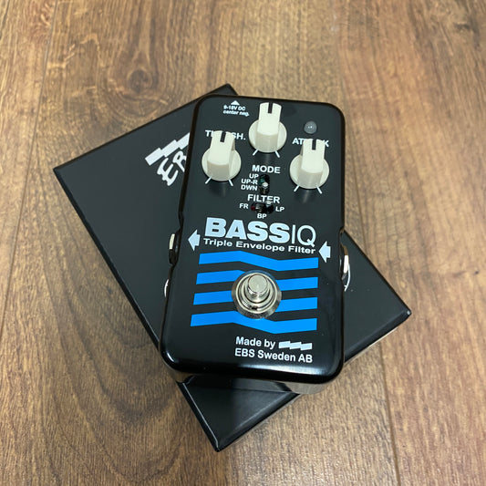 Pre-Owned EBS BassIQ Blue Label Triple Envelope Filter Bass Pedal