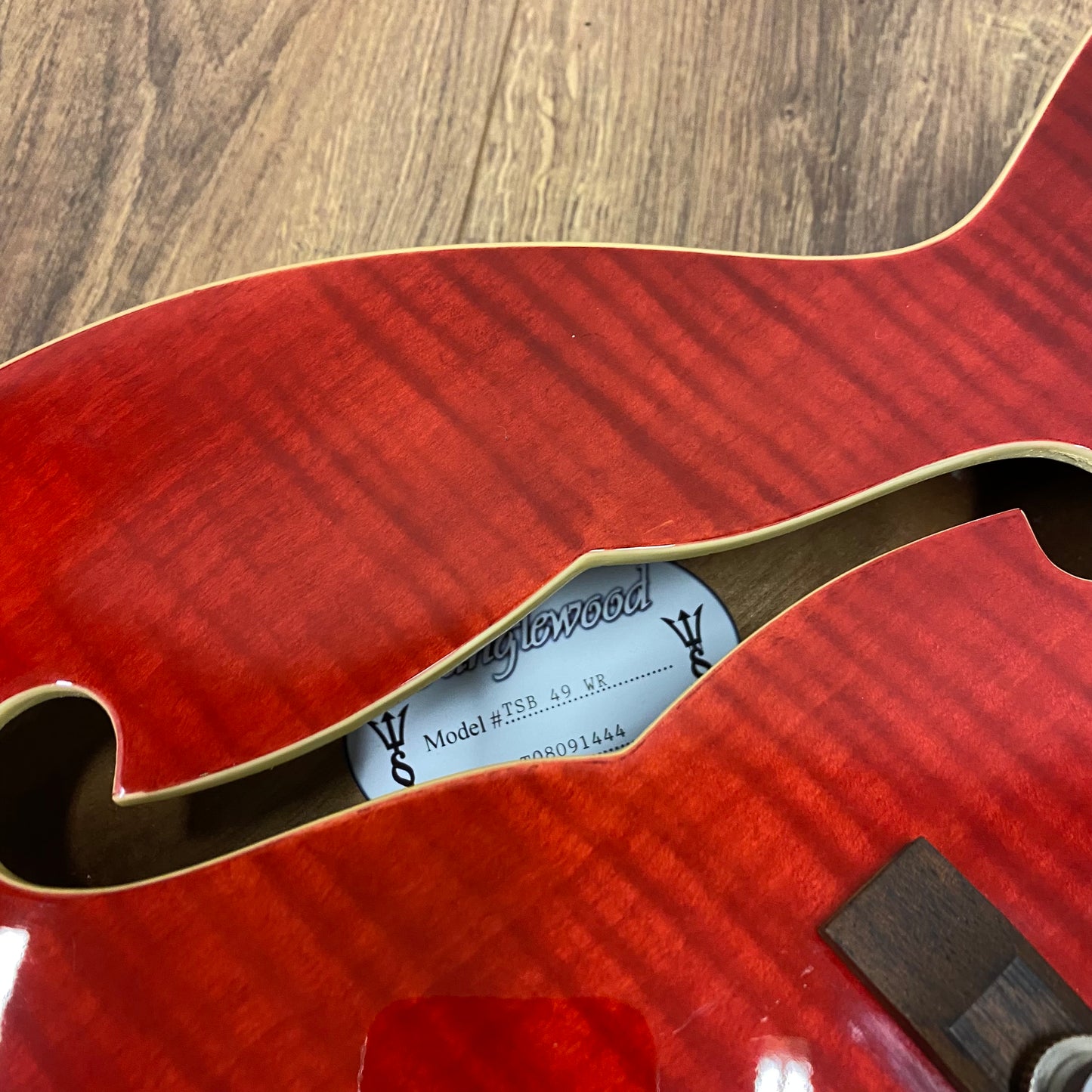 Pre-Owned Tanglewood TSB 49 Hollowbody Guitar - Red