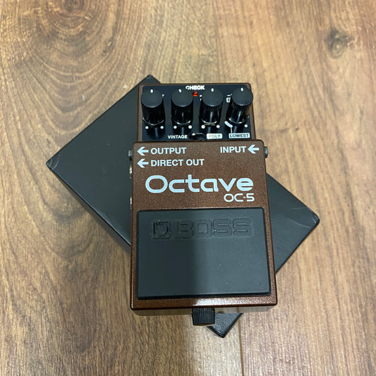 Pre-Owned Boss OC-5 Guitar & Bass Octave Pedal