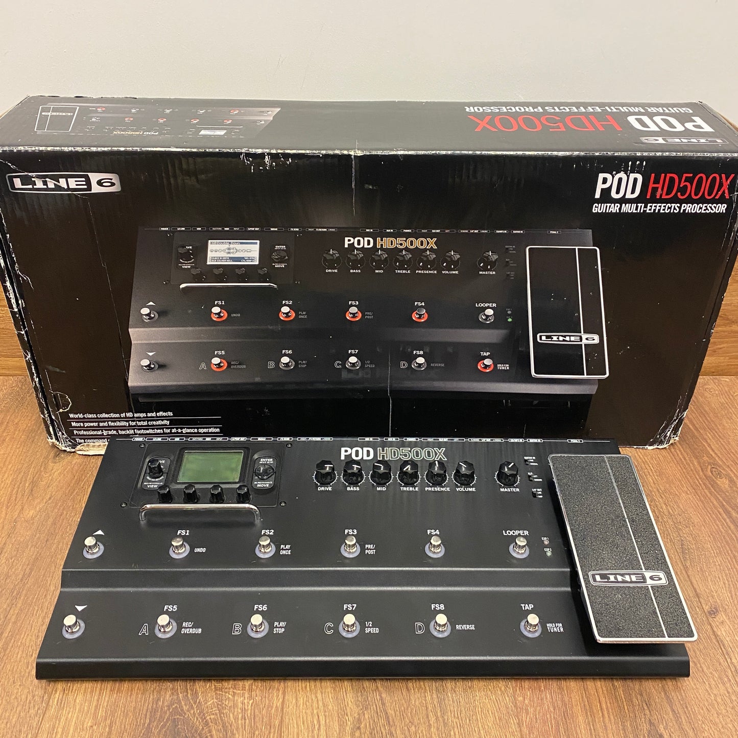 Pre-Owned Line 6 Pod HD500X Amp Modelling & Multi-Effects Pedal