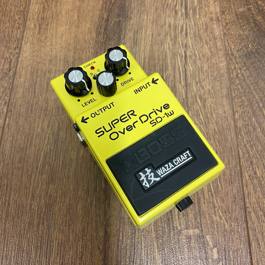 Pre-Owned Boss SD-1W Waza Craft Super Overdrive Pedal