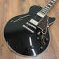 Pre-Owned D'Angelico Premier SS Single Cutaway - Black Flake