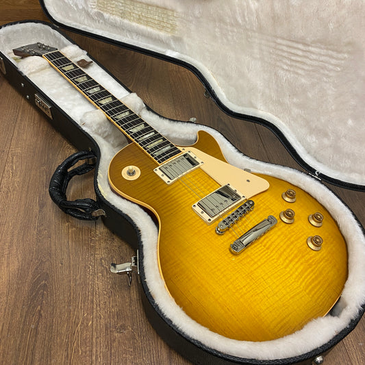 Pre-Owned Gibson Les Paul Standard Plus '60s Neck - Honeyburst - 2007