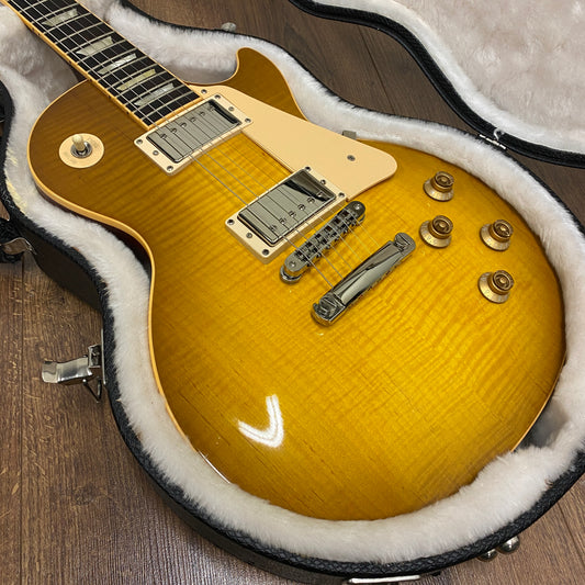 Pre-Owned Gibson Les Paul Standard Plus '60s Neck - Honeyburst - 2007