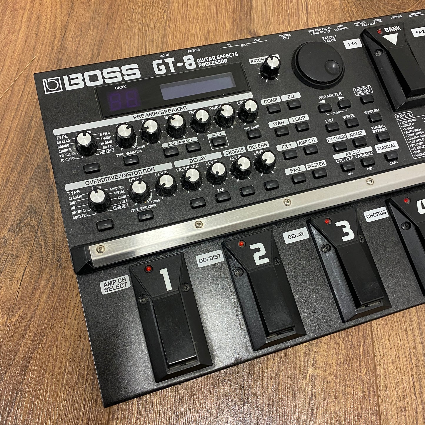 Pre-Owned Boss GT-8 Muilti-Effect Pedal