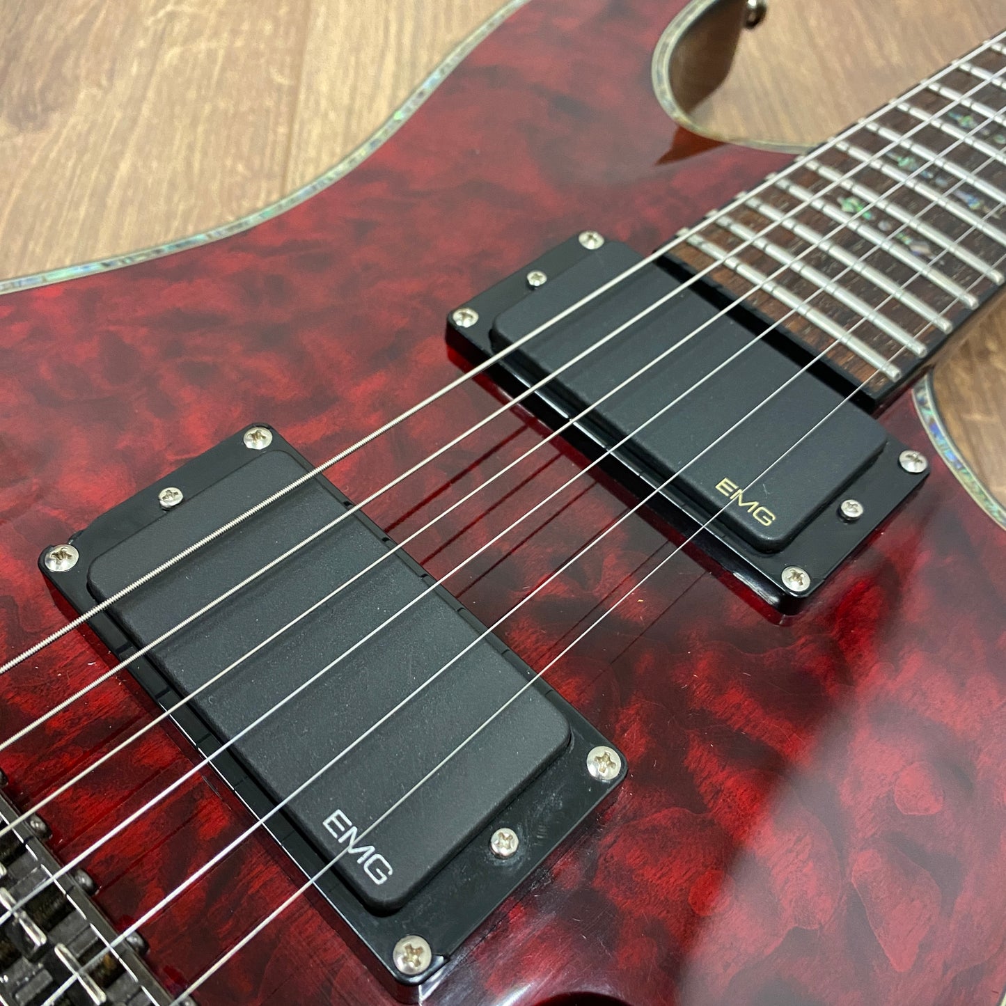 Pre-Owned Schecter Diamond Hellraiser C1 - Black Cherry - 2005